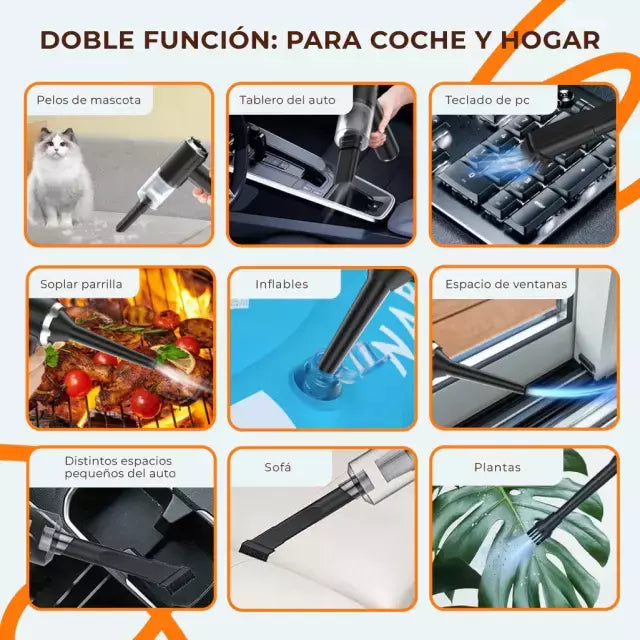 🔥 POWER PRO - LA MINI ASPIRADORA PORTÁTIL 3 EN 1 QUE ARRASA CON TODO 🔥