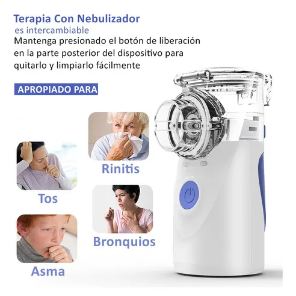 NebuliGo™ Nebulizador Portátil Pediátrico + ENVIO GRATIS 🎁