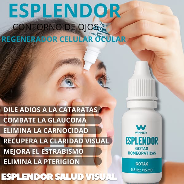 GOTAS ESPLENDOR CUIDADO OCULAR NATURAL 👁️ CON ENVÍO GRATIS